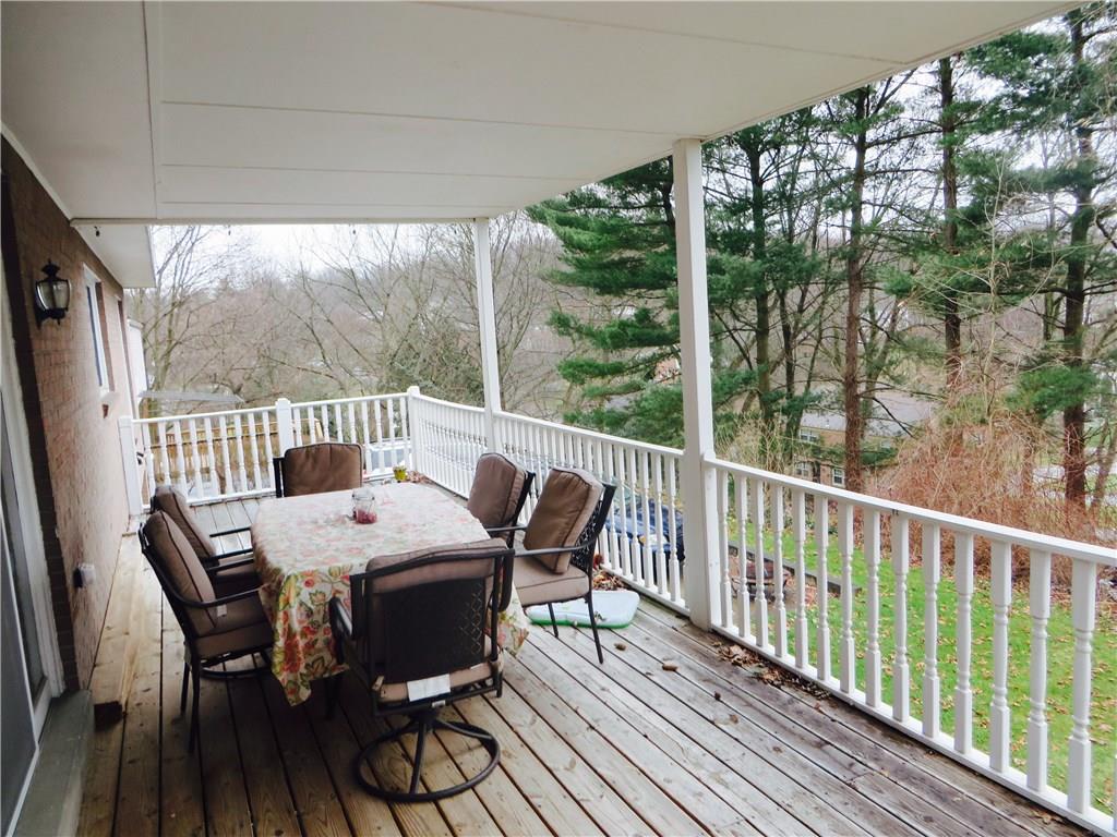 181 Seegar Road Upper St. Clair, PA 15241 - Photo 23 of 25 Covered back deck, perfect for entertaining