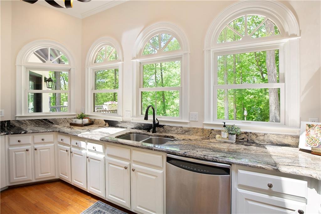 2935 Coles Way Atlanta, GA 30350 - Photo 16 of 56 a kitchen with lots of window