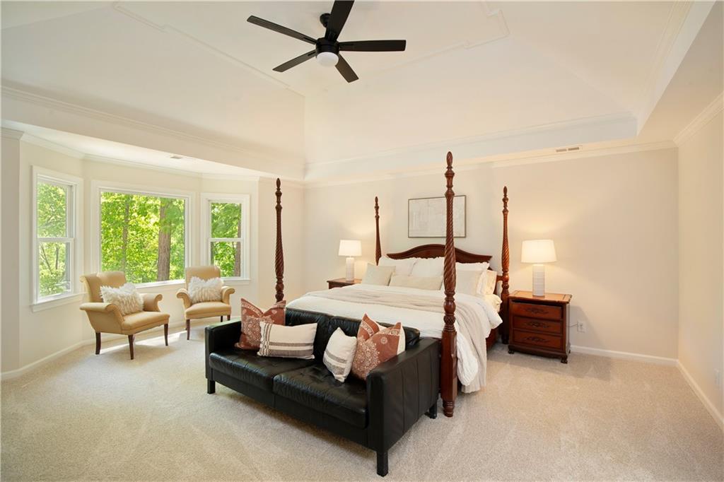 2935 Coles Way Atlanta, GA 30350 - Photo 23 of 56 a bedroom with furniture and a window