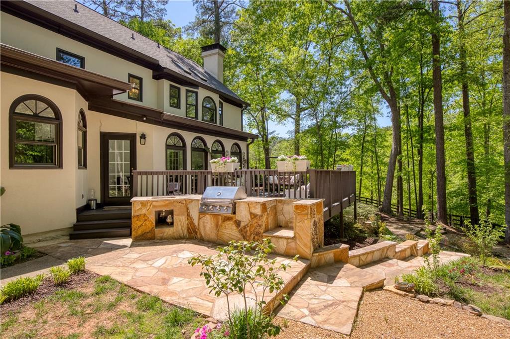 2935 Coles Way Atlanta, GA 30350 - Photo 43 of 56 a view of a house with backyard and sitting area
