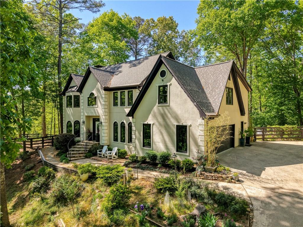 2935 Coles Way Atlanta, GA 30350 - Photo 51 of 56 a front view of a house with a yard