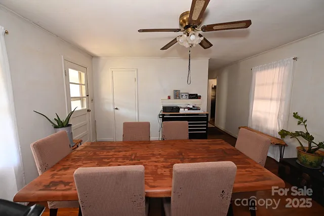 a living room with furniture flowerpot and a potted plant