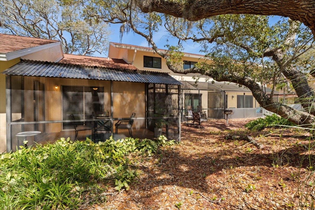 3960 A1A South St. Augustine, FL 32080 - Photo 25 of 44 a view of a house with a patio
