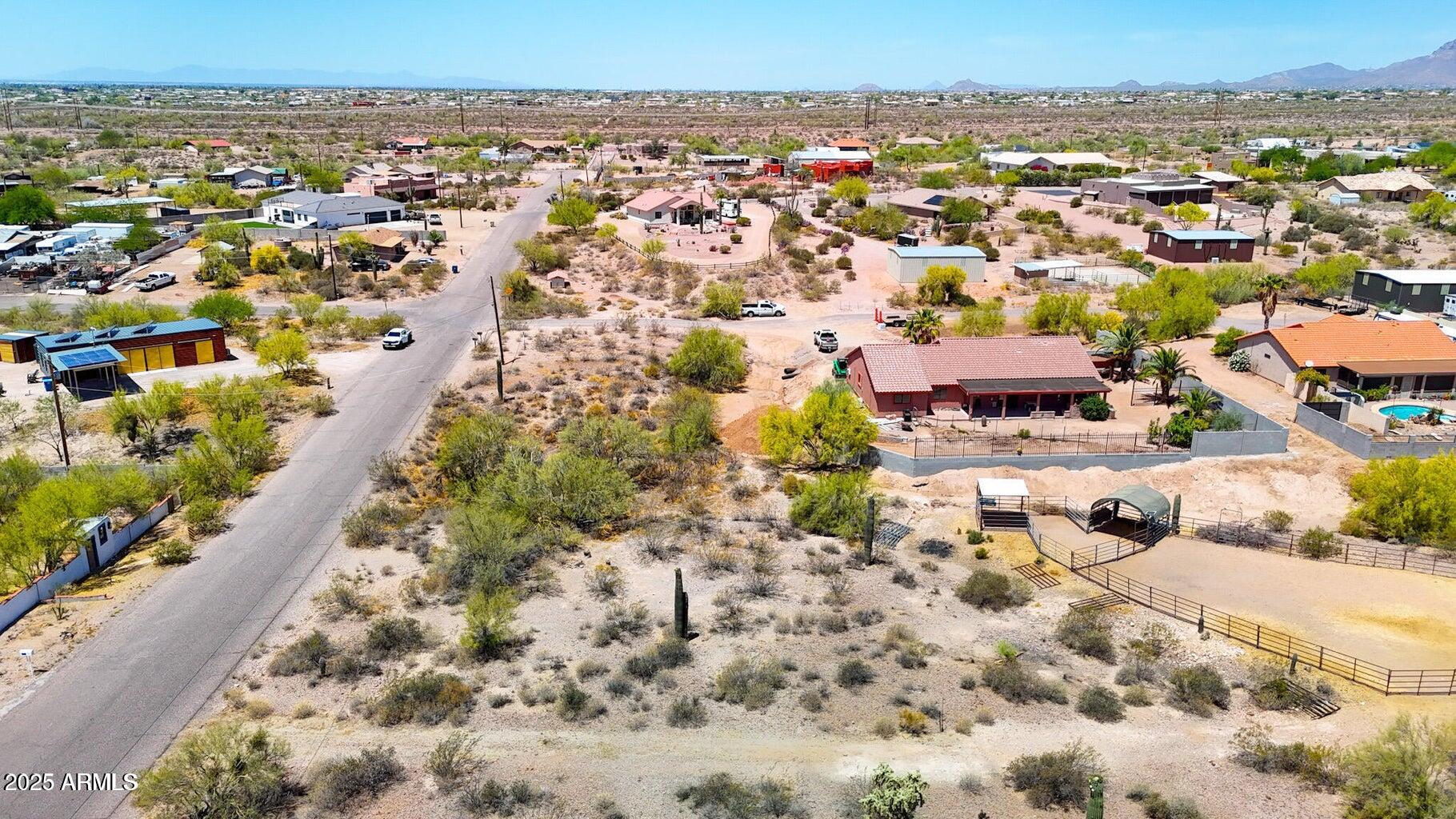 0 North Roadrunner Road Apache Junction, AZ 85119 - Photo 6 of 12 an aerial view of residential houses with outdoor space