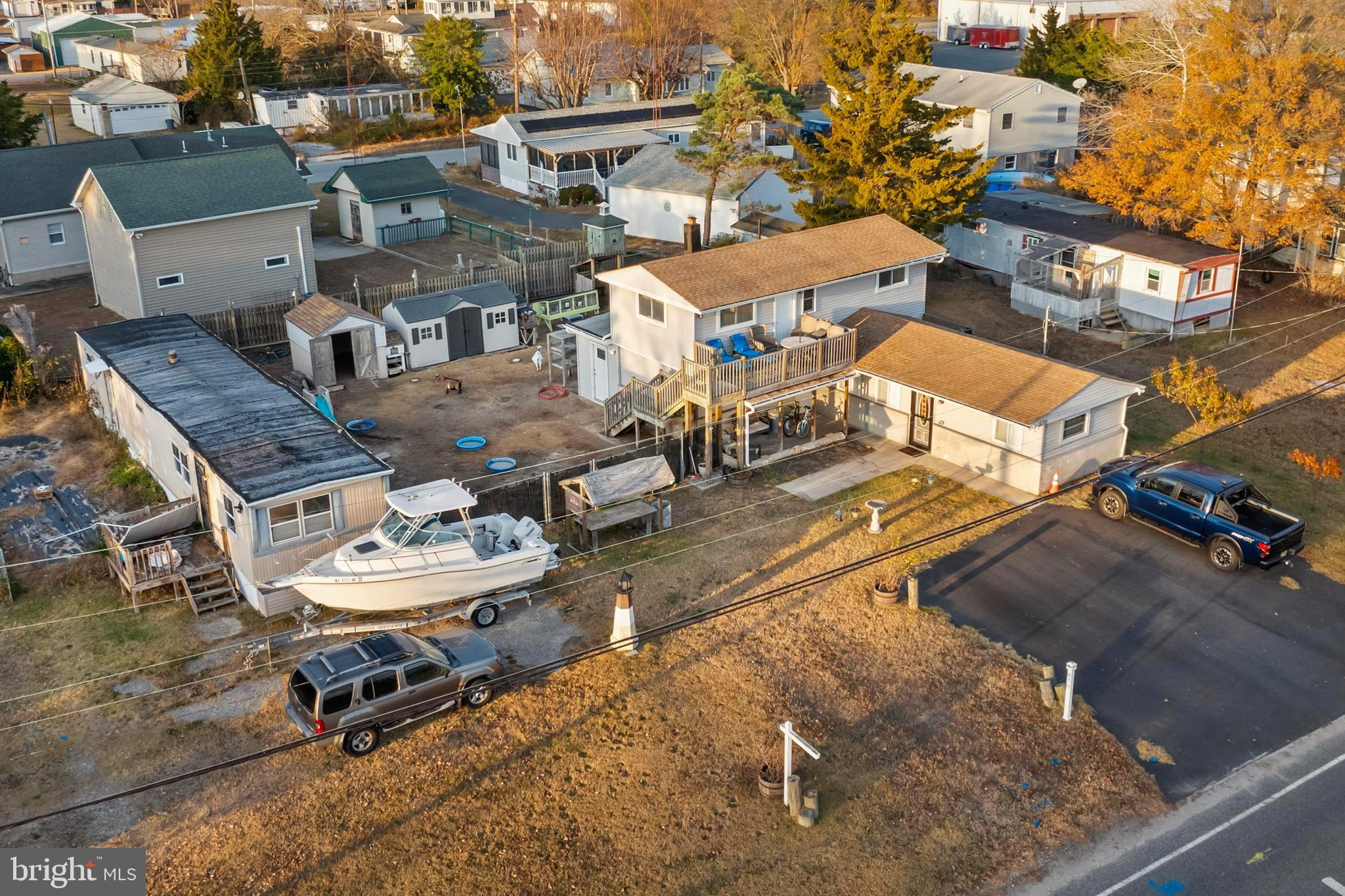 870 Downe Avenue Fortescue, NJ 08321 - Photo 26 of 26 an aerial view of a swimming pool