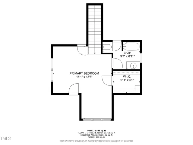a view of balcony with deck and yard