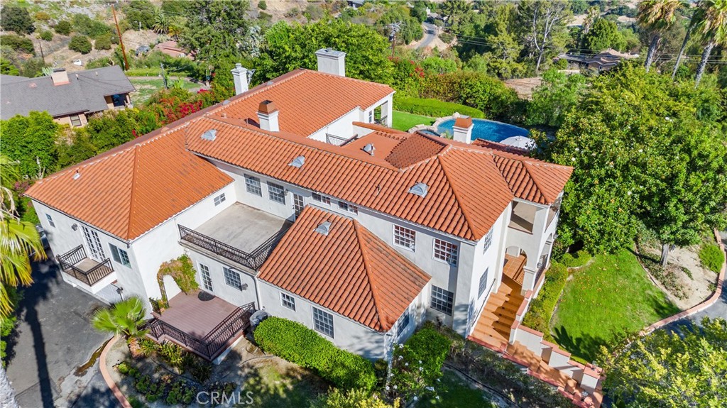 927 Avocado Crest Road La Habra Heights, CA 90631 - Photo 54 of 72 an aerial view of a house
