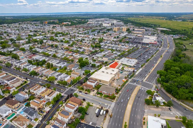 a view of a and sign board