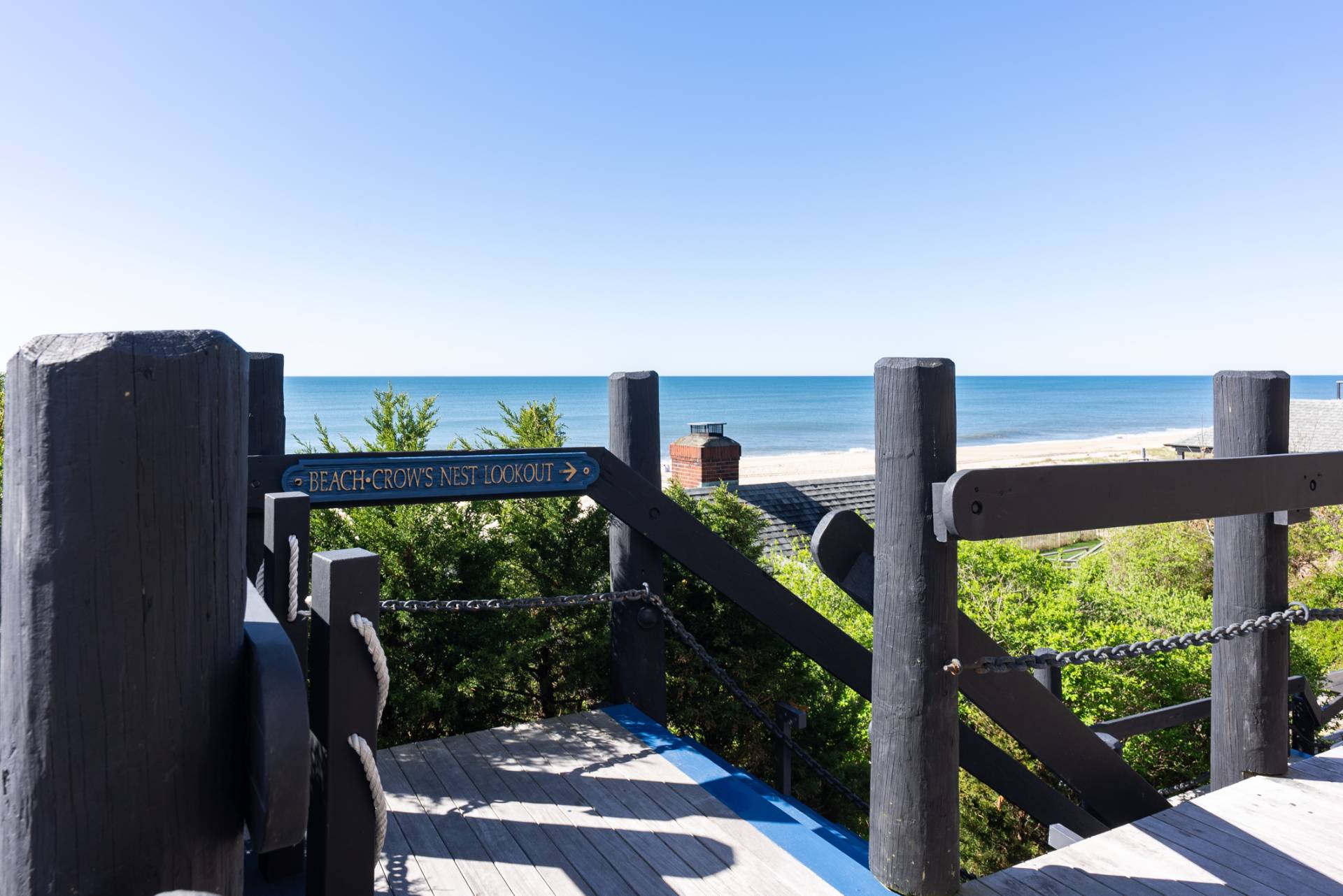 272 Old Montauk Highway, Unit 9 Montauk, NY 11954 - Photo 24 of 26 a view of balcony with wooden floor