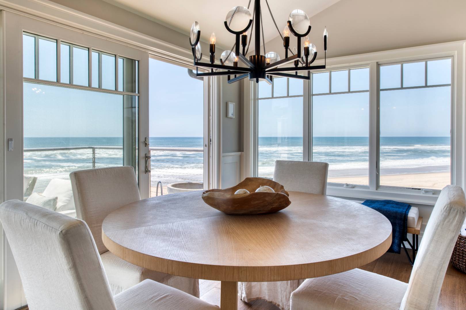 272 Old Montauk Highway, Unit 9 Montauk, NY 11954 - Photo 4 of 26 a view of a dining room with furniture window and outside view