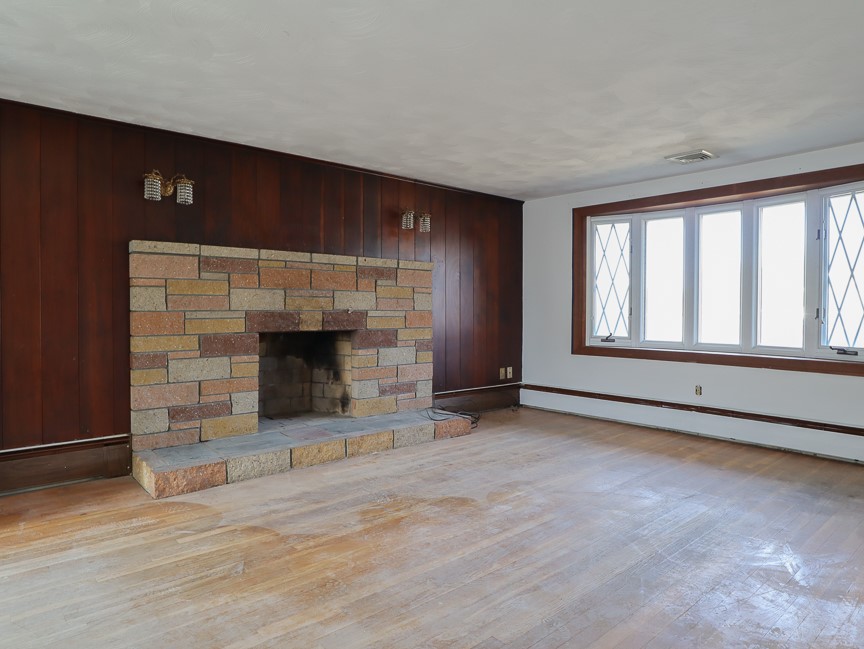 70 Duchess Road Cumberland, RI 02864 - Photo 3 of 22 Living room with fireplace