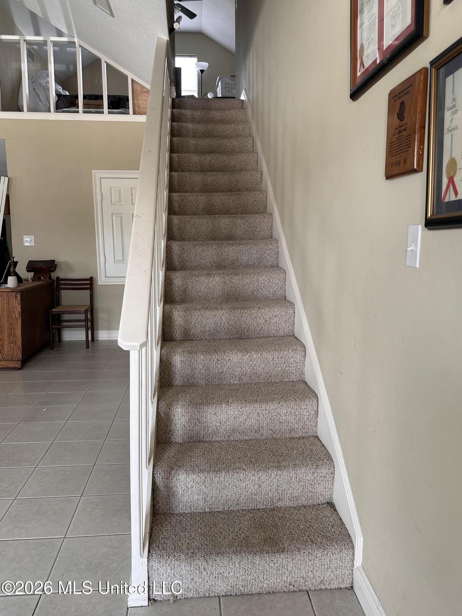 6236 Pontiac Drive Kiln, MS 39556 - Photo 12 of 15 Stairs to Loft Bedroom