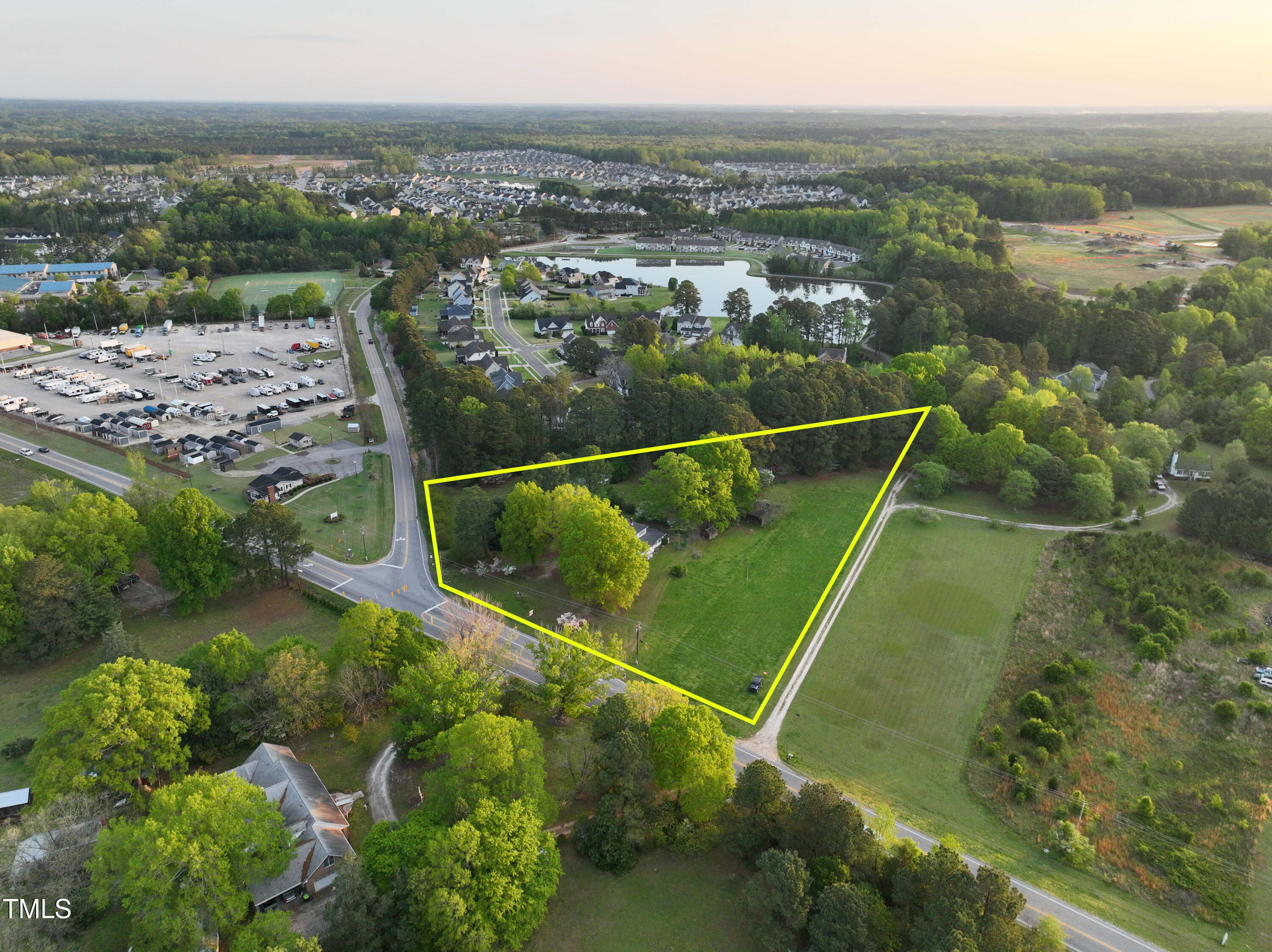 2024 Zebulon Road Zebulon, NC 27597 - Photo 7 of 16 a view of a lake