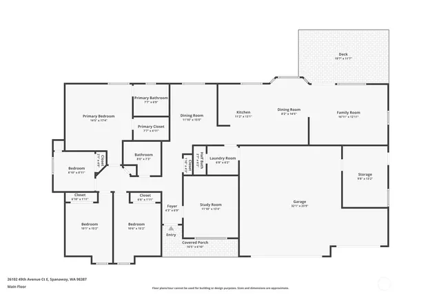 $585,000 | 26102 49th Ave Court East, Spanaway, WA 98387
