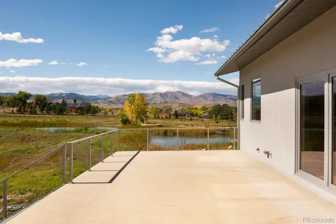 a view of an ocean and beach