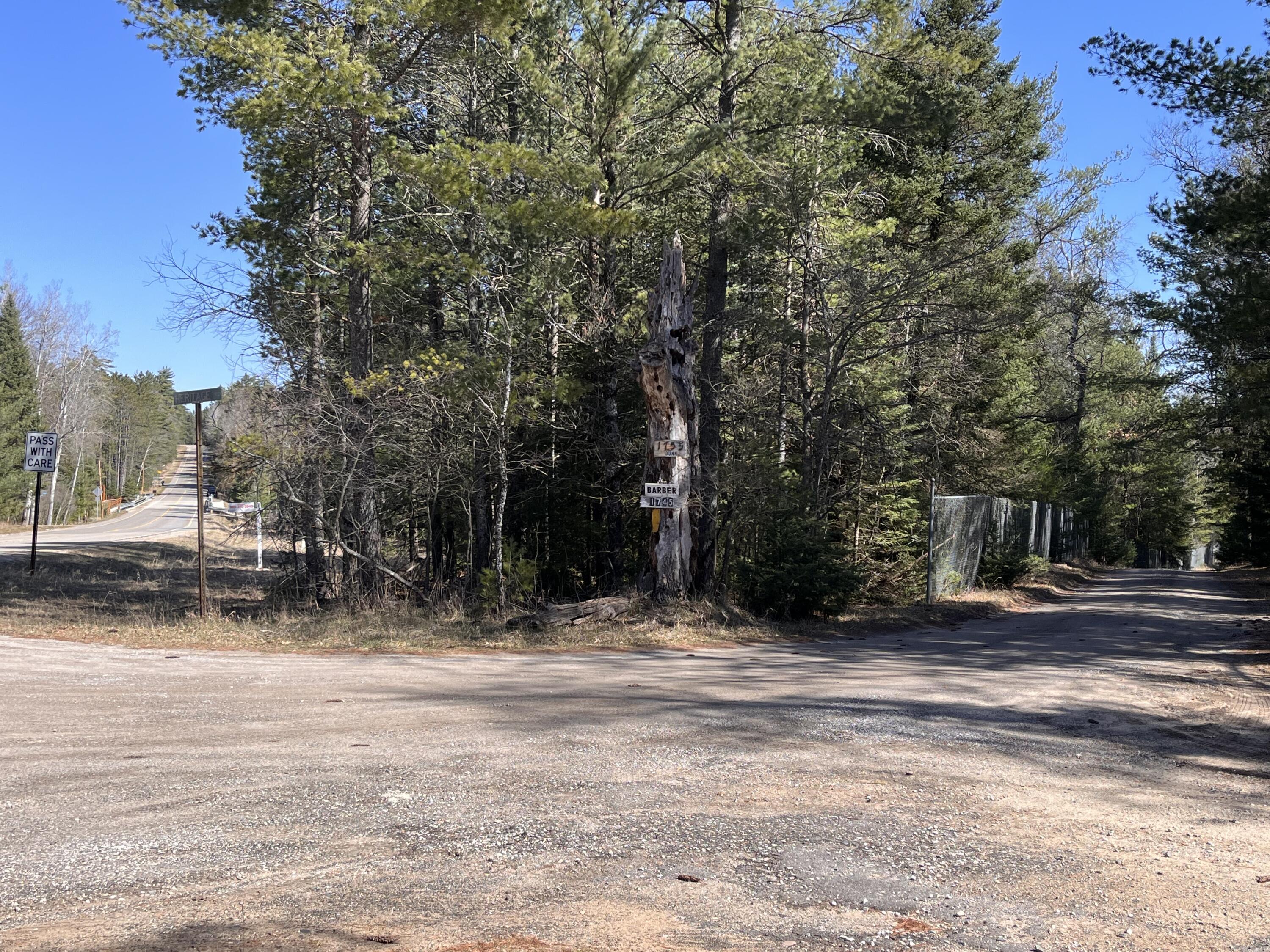 North Wakeley Bridge Road Grayling, MI 49738 - Photo 3 of 13 South-West Lot Corner.