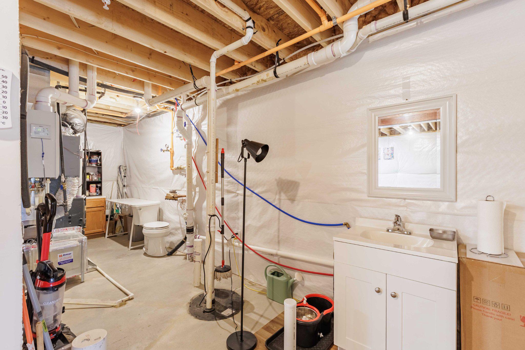 360 Shortleaf Circle Frederick, MD 21702 - Photo 33 of 49 Basement utility space.