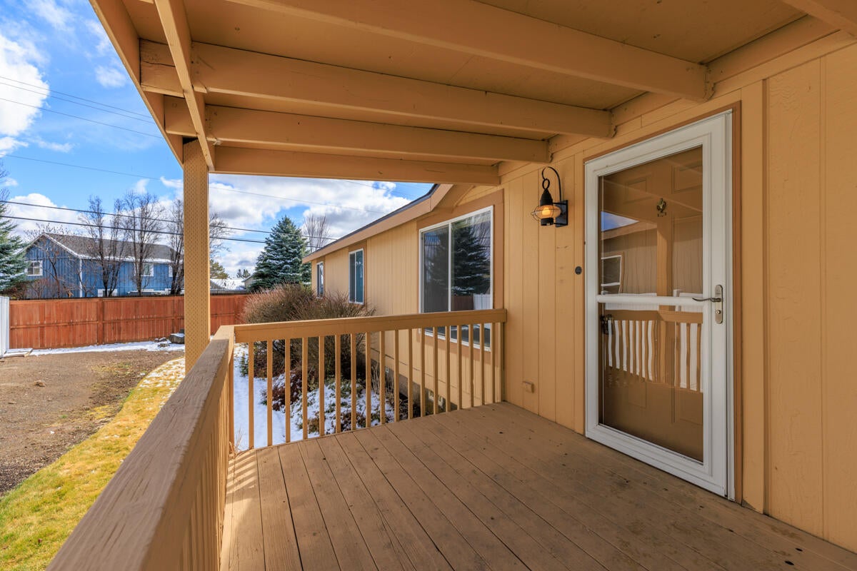 Front porch entry