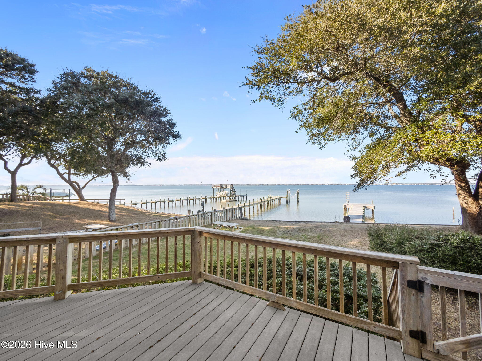 1206 Timber Trail Emerald Isle, NC 28594 - Photo 37 of 48 VIEWS from 1st floor deck overlooking sound