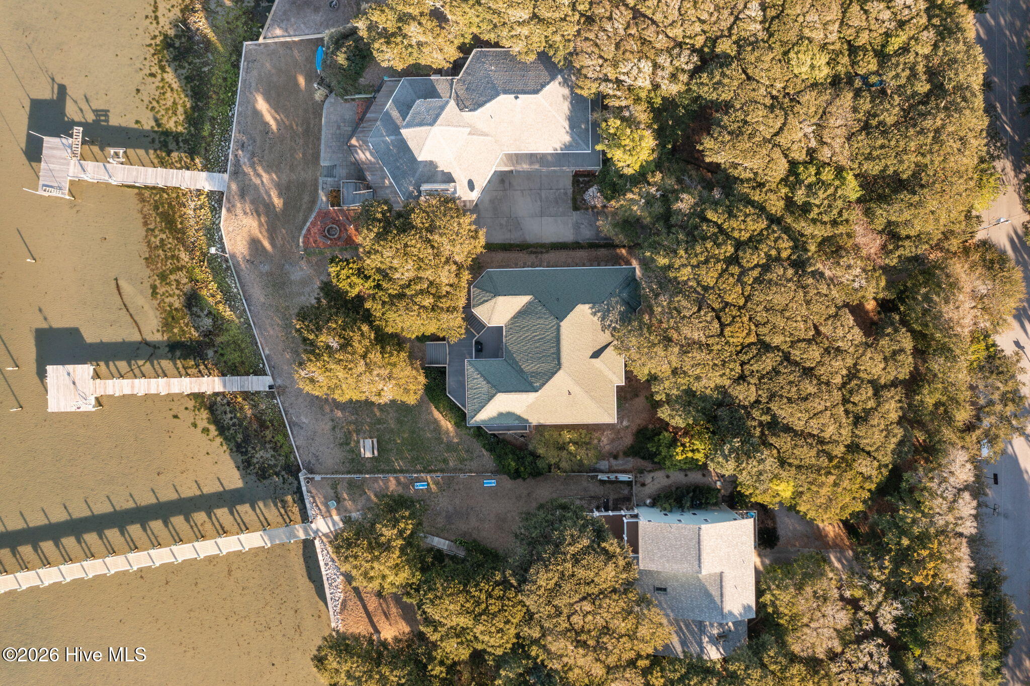 1206 Timber Trail Emerald Isle, NC 28594 - Photo 43 of 48 Overhead aerial view