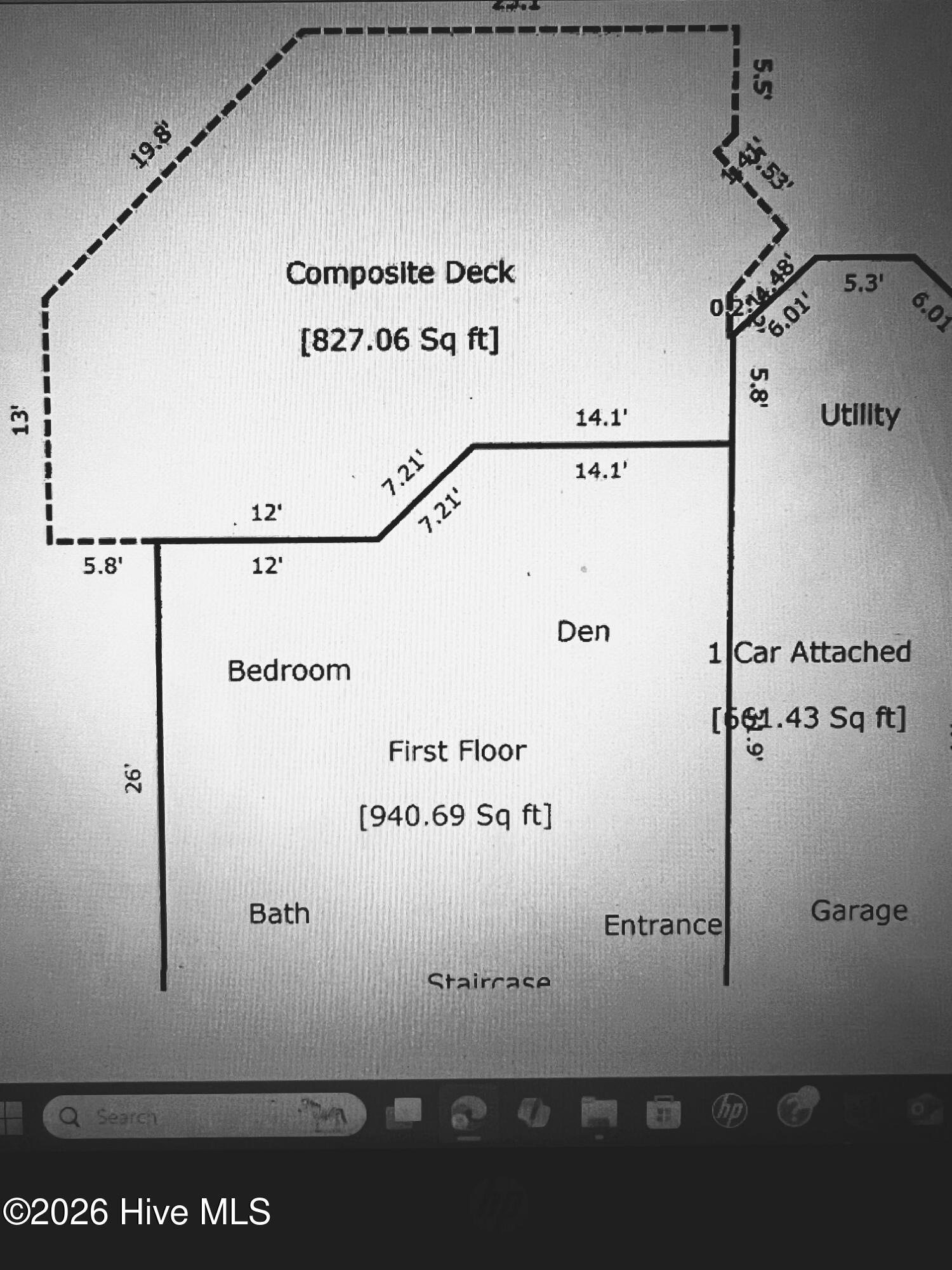 1206 Timber Trail Emerald Isle, NC 28594 - Photo 44 of 48 1st floor/ground level layout