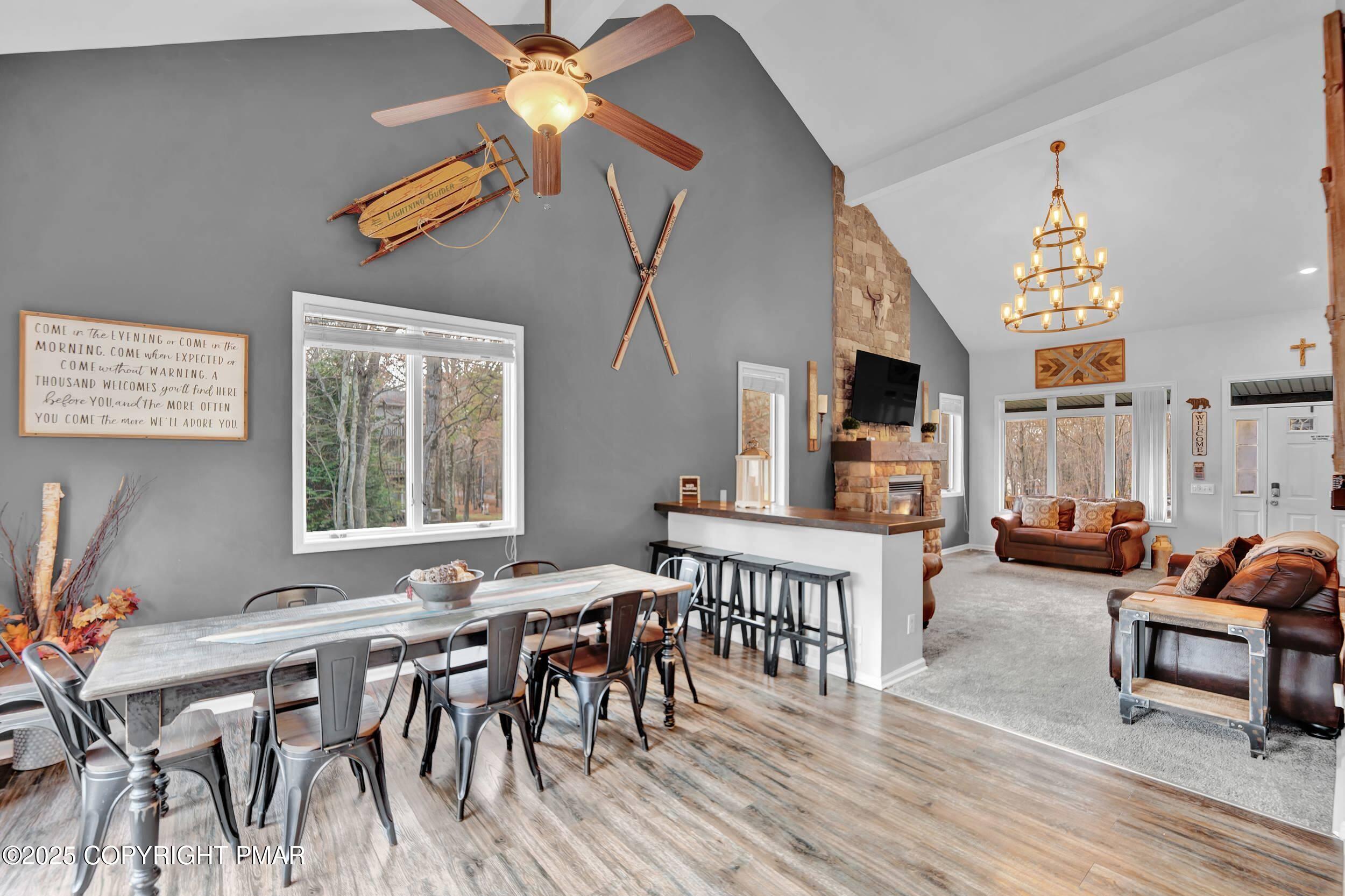 112 Maccauley Road Albrightsville, PA 18210 - Photo 13 of 76 a view of a livingroom with furniture and a window