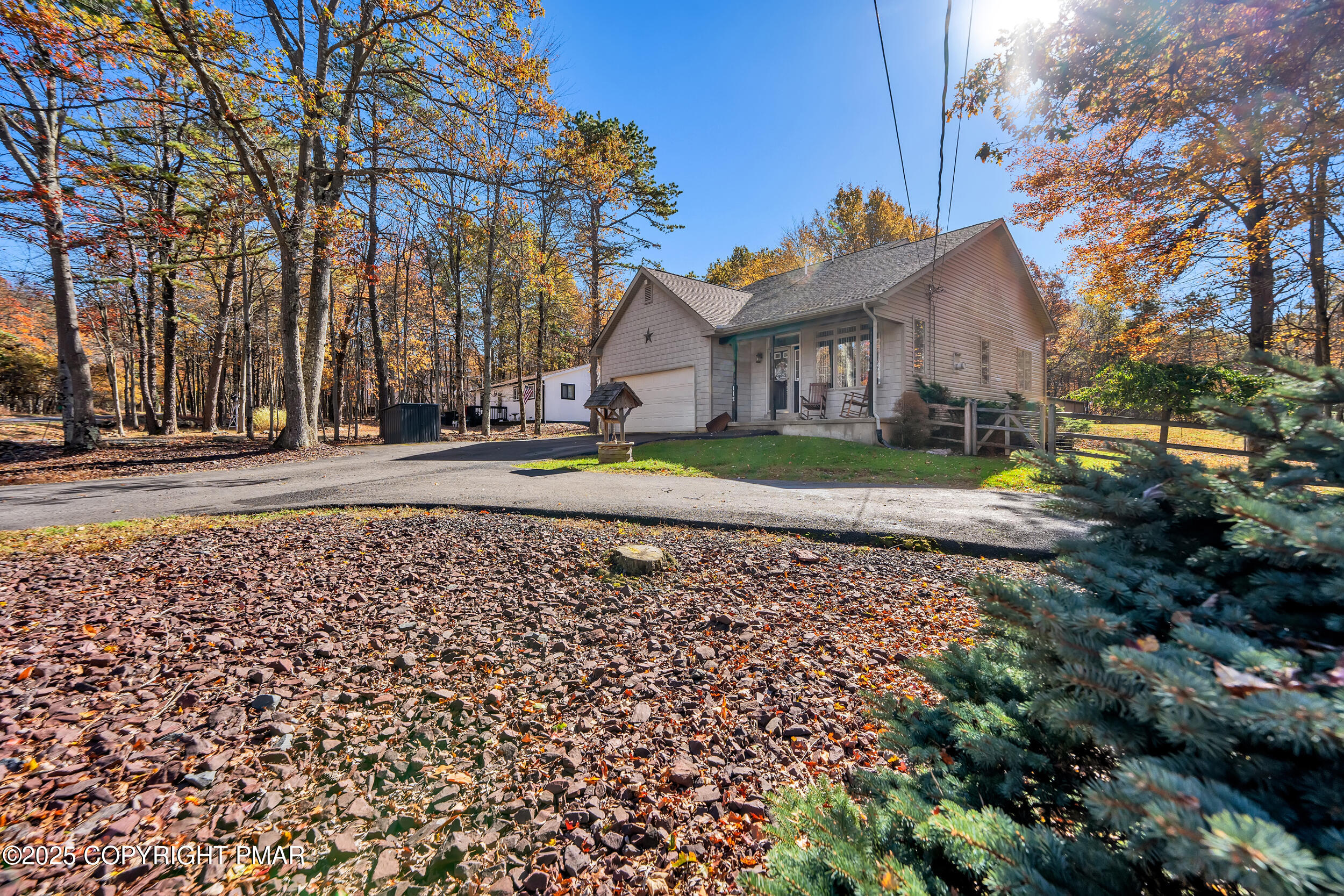 112 Maccauley Road Albrightsville, PA 18210 - Photo 2 of 76 a front view of a house with a yard