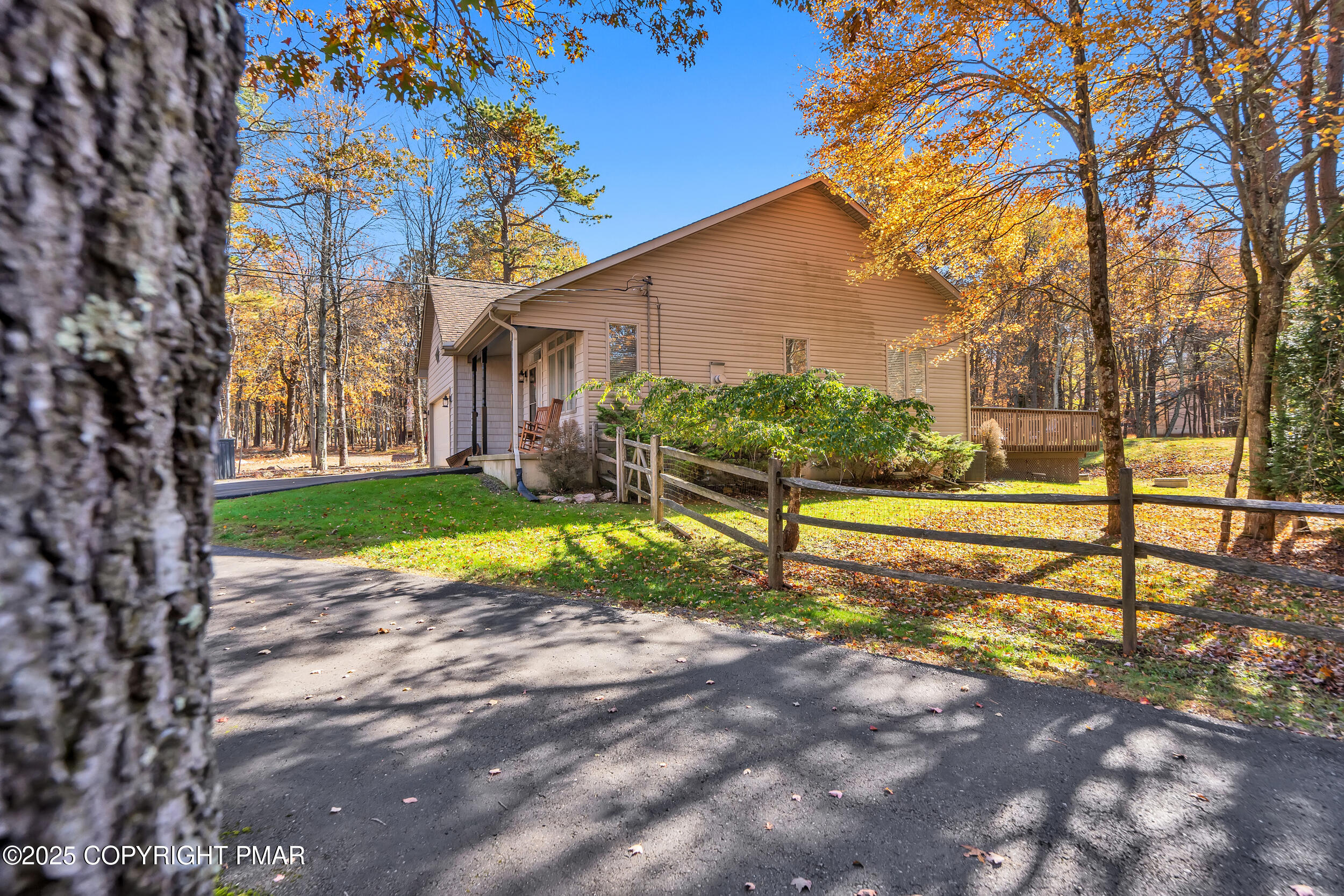 112 Maccauley Road Albrightsville, PA 18210 - Photo 69 of 76 a view of backyard of house with green space
