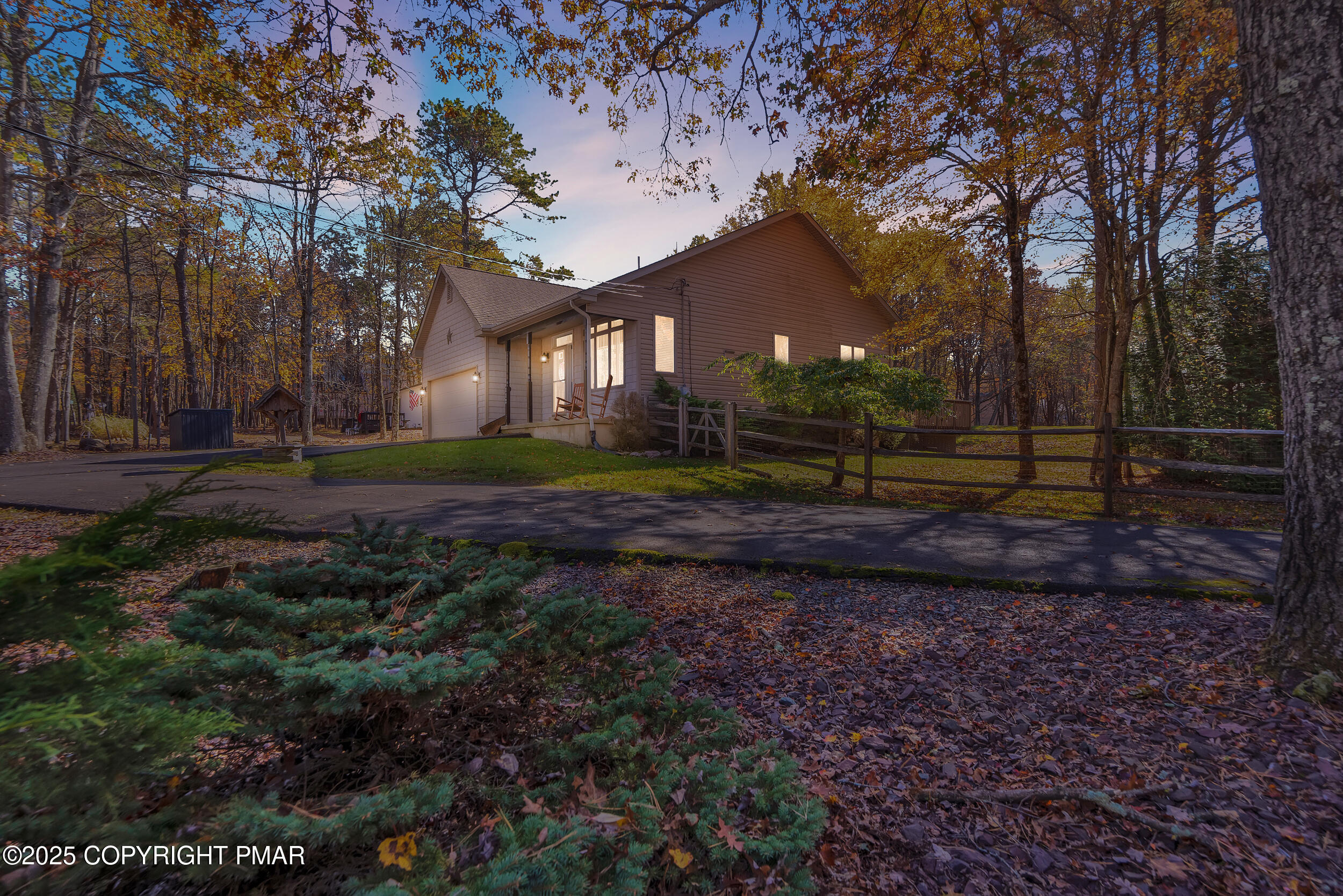 112 Maccauley Road Albrightsville, PA 18210 - Photo 72 of 76 a view of a house with a yard