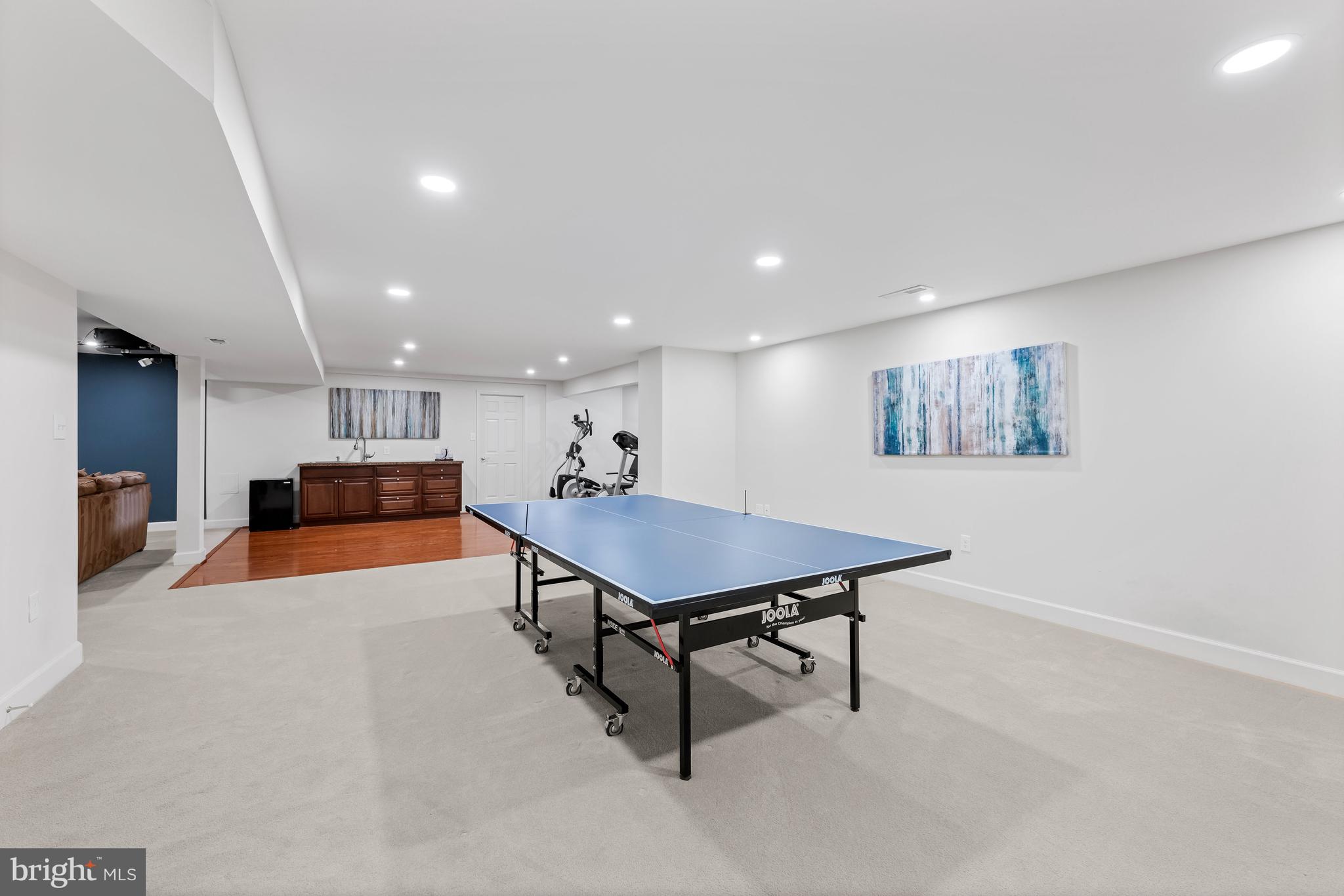 9420 Crimson Leaf Terrace Potomac, MD 20854 - Photo 21 of 33 a living room with furniture pool table and a table