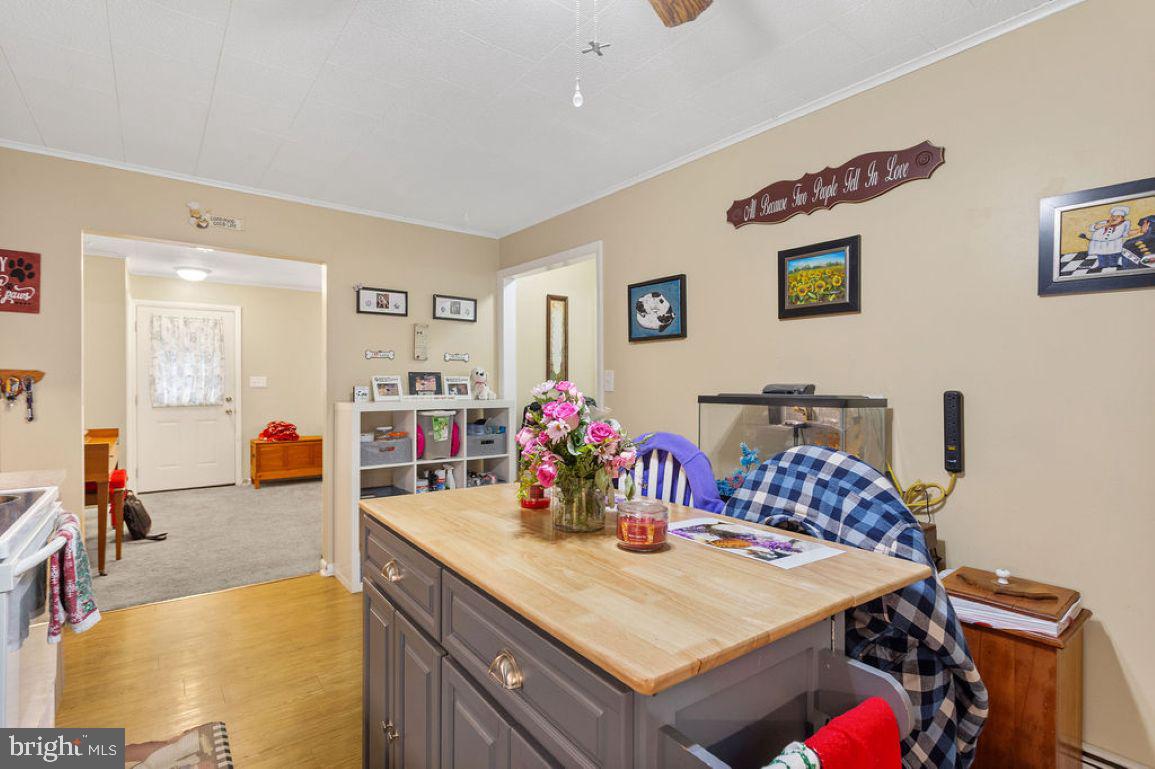 150 Sherman Street Hanover, PA 17331 - Photo 8 of 24 a view of a dining room with furniture and a chandelier