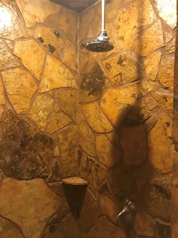 a bathroom with a toilet