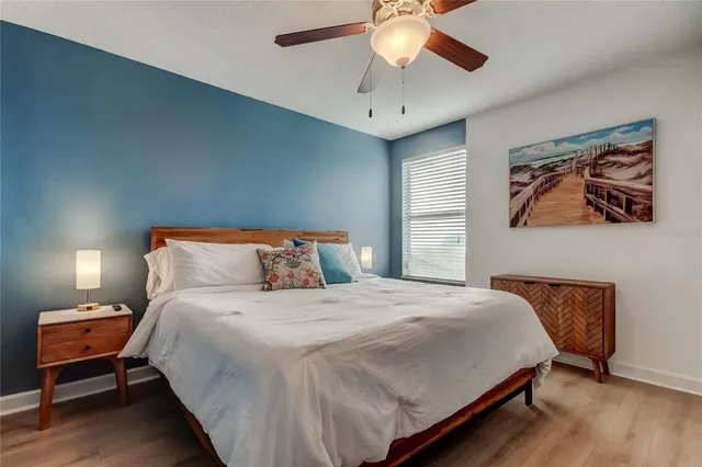 a room with furniture and a flat screen tv