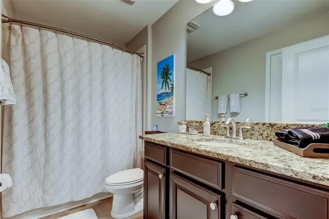 a bath tub sitting next to a bathroom
