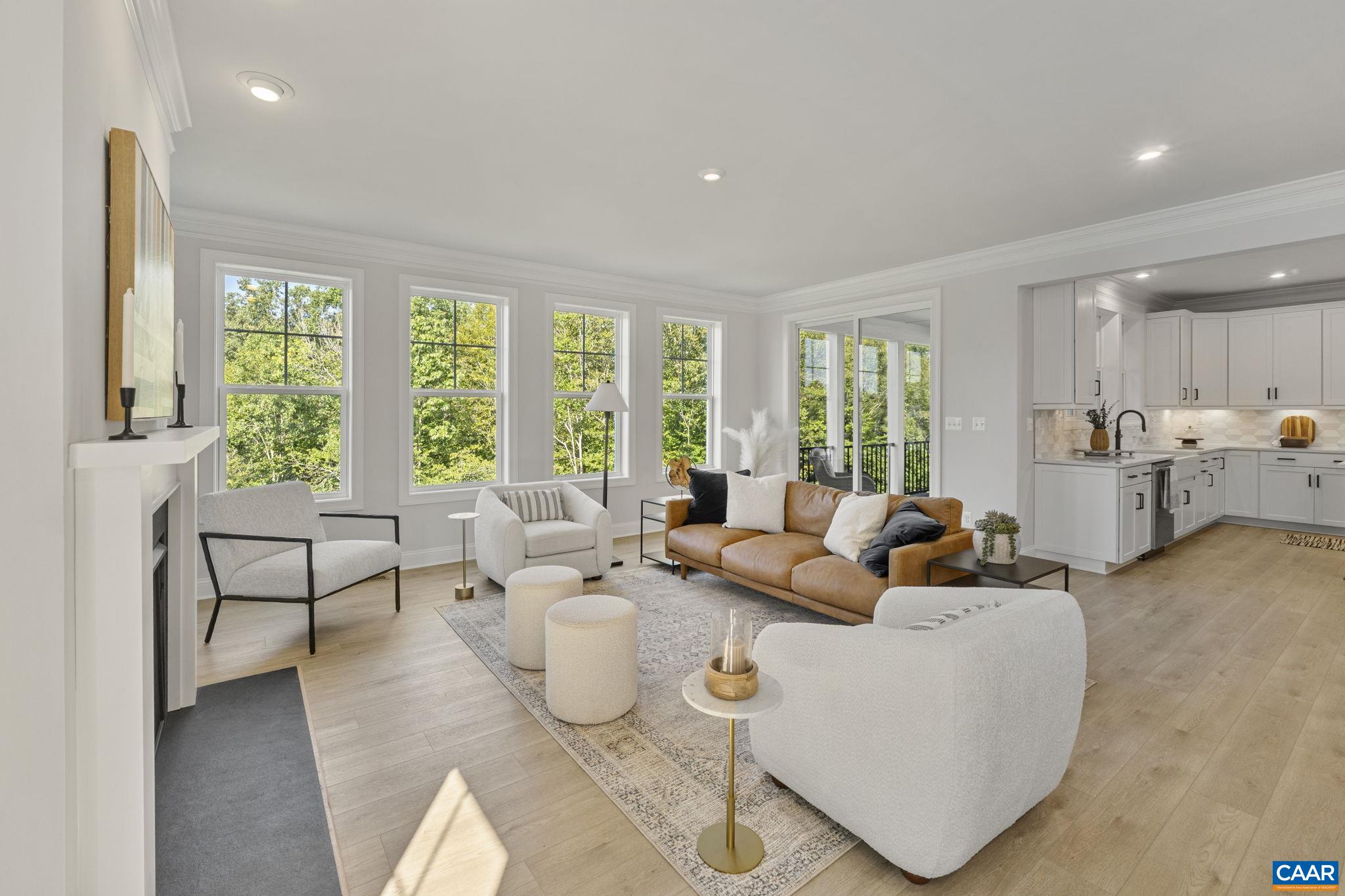 114 D Marcella Street Charlottesville, VA 22911 - Photo 14 of 58 a living room with furniture and a large window