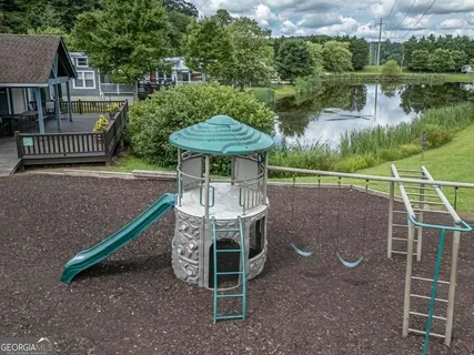 a view of a terrace with chairs