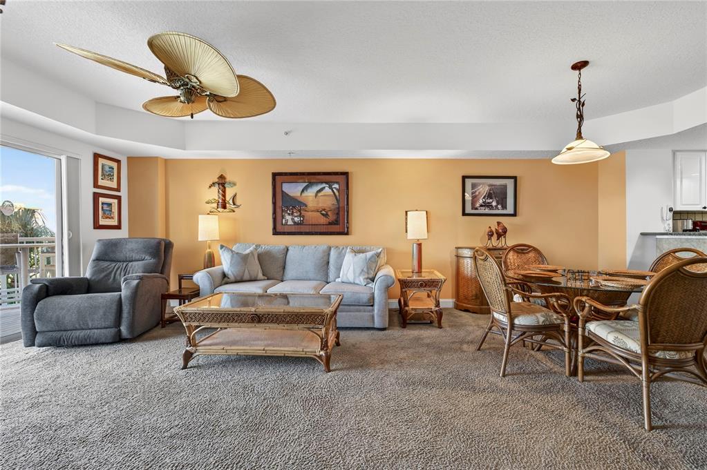 4670 Links Village Drive, Unit D506 Ponce Inlet, FL 32127 - Photo 8 of 60 a living room with furniture