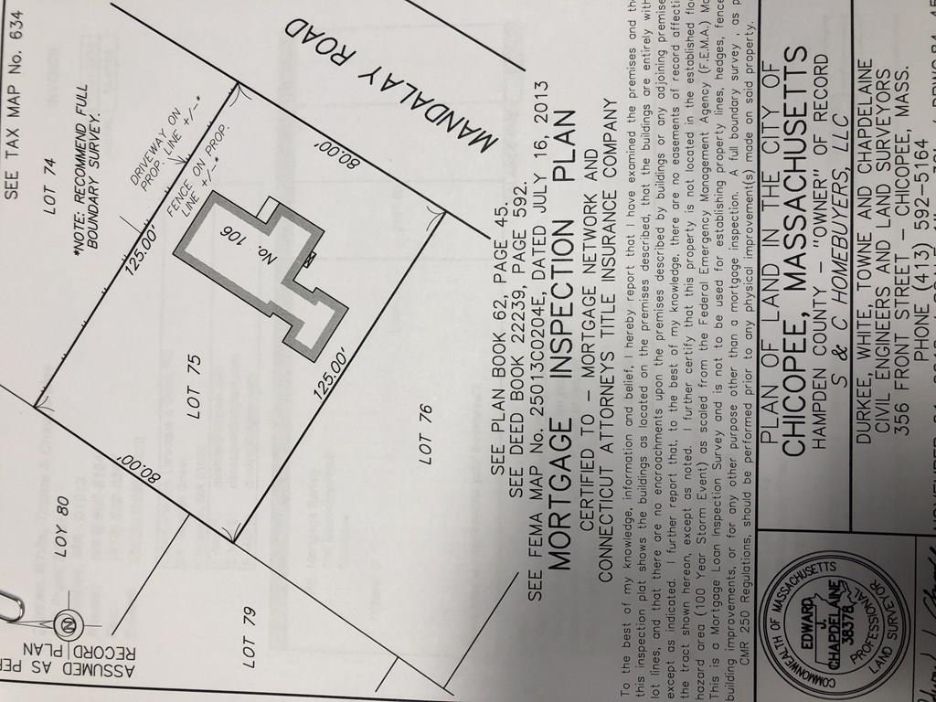 106 Mandalay Road Chicopee, MA 01020 - Photo 25 of 25 Gallery Image 25