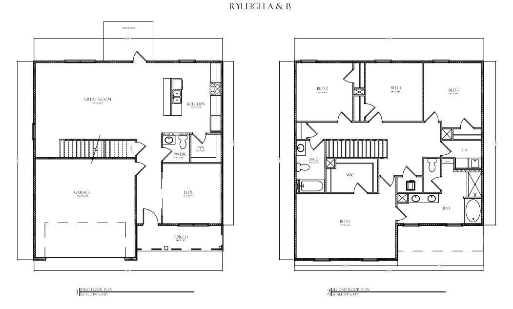 4618 Commander Road Crestview, FL 32539 - Photo 6 of 6 Ryleigh Floorplan