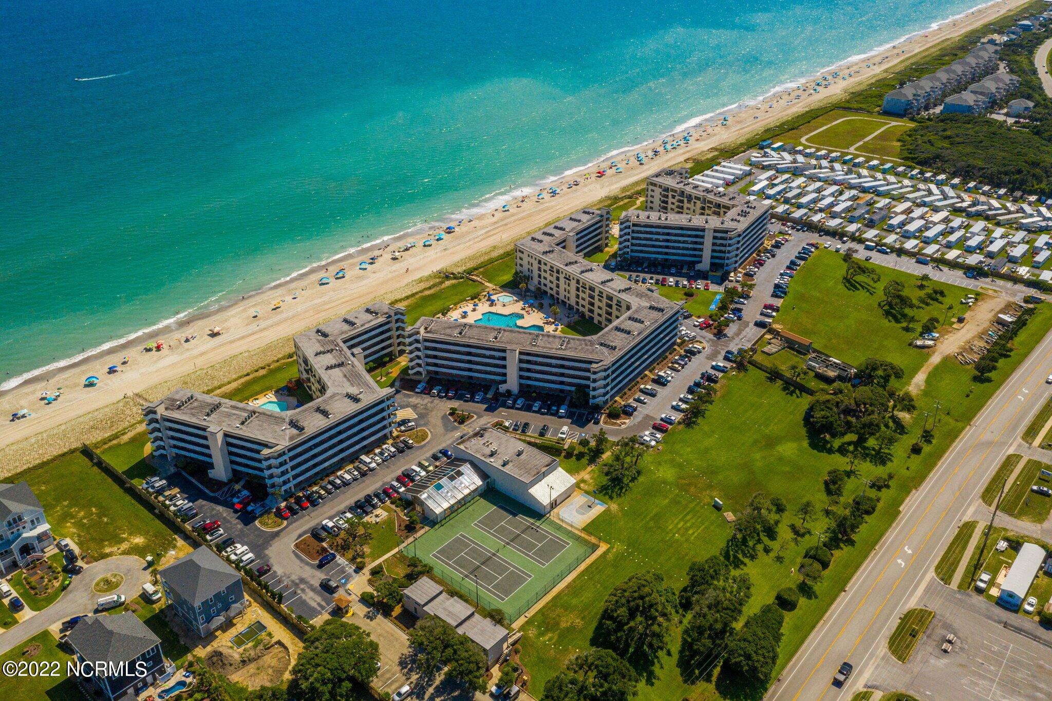 1505 Salter Path Road, Unit A212 Atlantic Beach, NC 28512 - Photo 31 of 33 Aerial of Summer Winds Complex