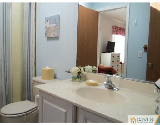 804 Maplecrest Road Edison, NJ 08820 - Photo 7 of 12 a bathroom with a sink a toilet and mirror