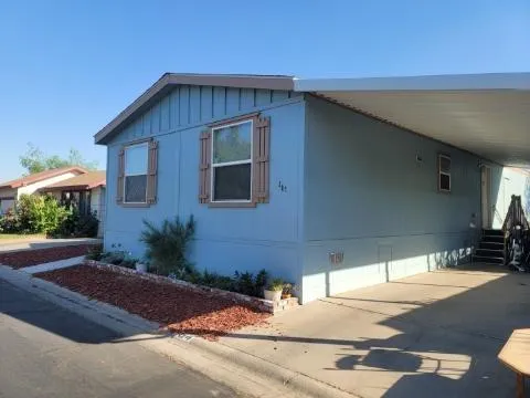 a backyard of a house