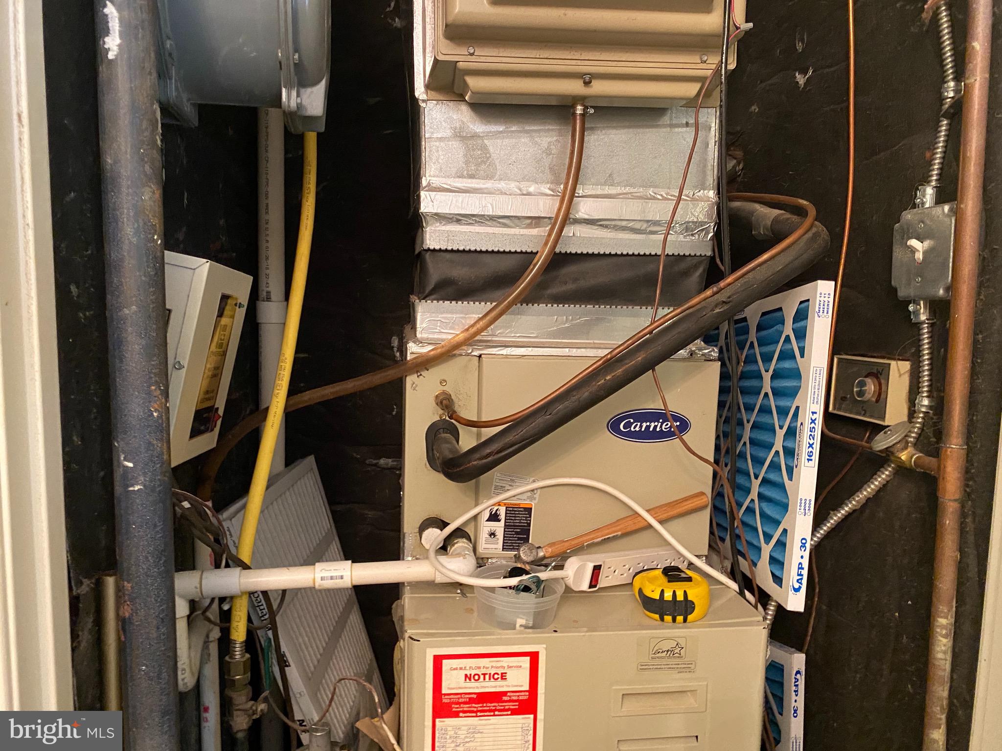19385 Cypress Ridge Terrace, Unit 802 Leesburg, VA 20176 - Photo 15 of 15 Gas furnace and air-conditioning unit on the roof