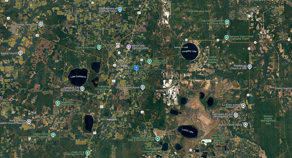 25th Place Starke, FL 32091 - Photo 4 of 5 a bird view of location