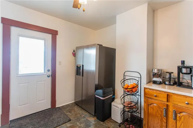 a view of storage and utility room