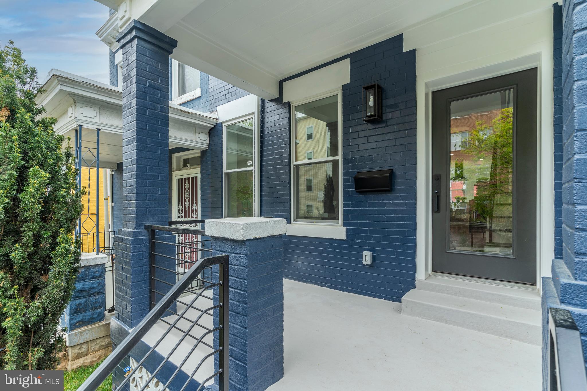 112 Todd Place Northeast Washington, DC 20002 - Photo 3 of 73 front view of a house with a glass door