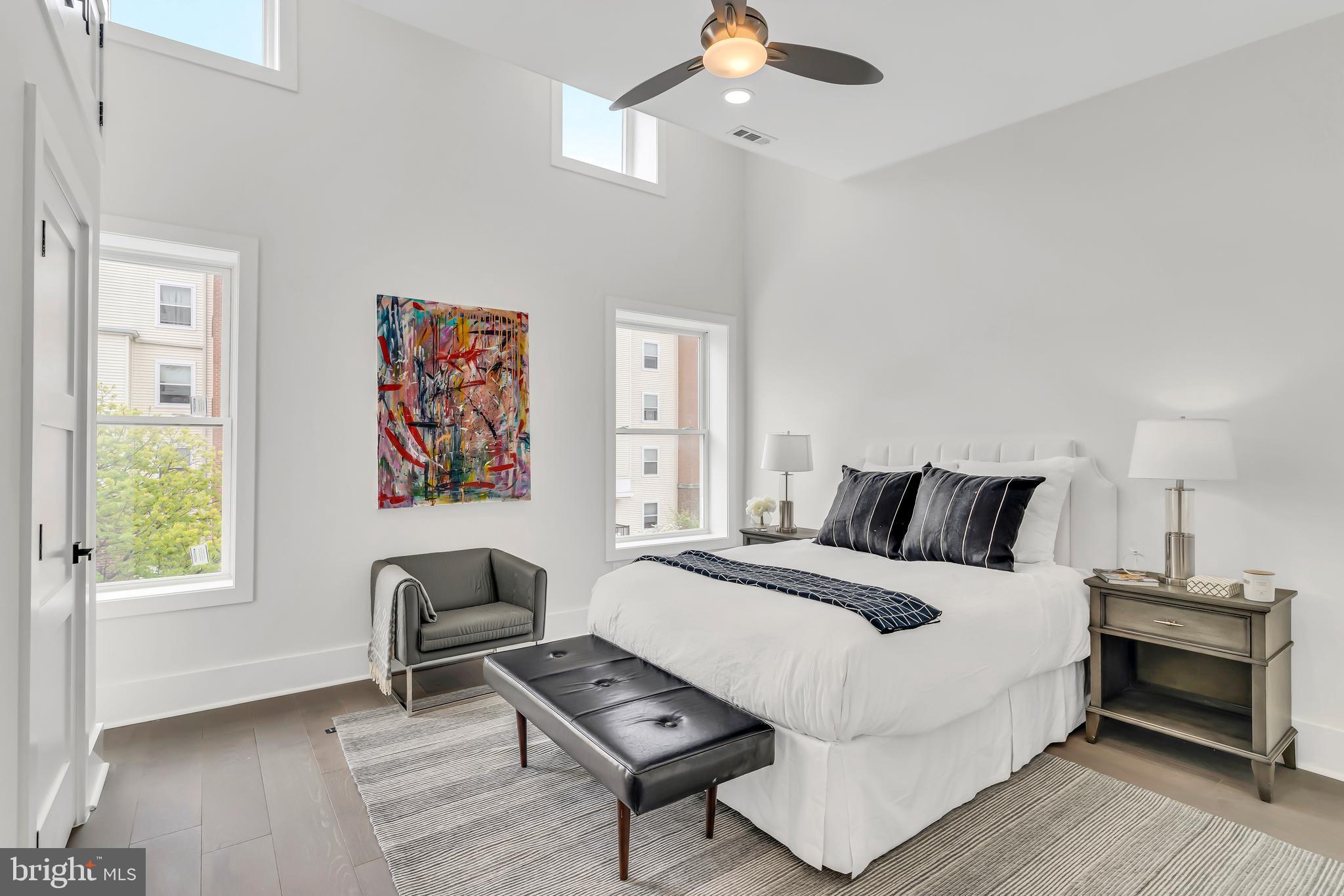 112 Todd Place Northeast Washington, DC 20002 - Photo 32 of 73 a bed room with a bed and a chair