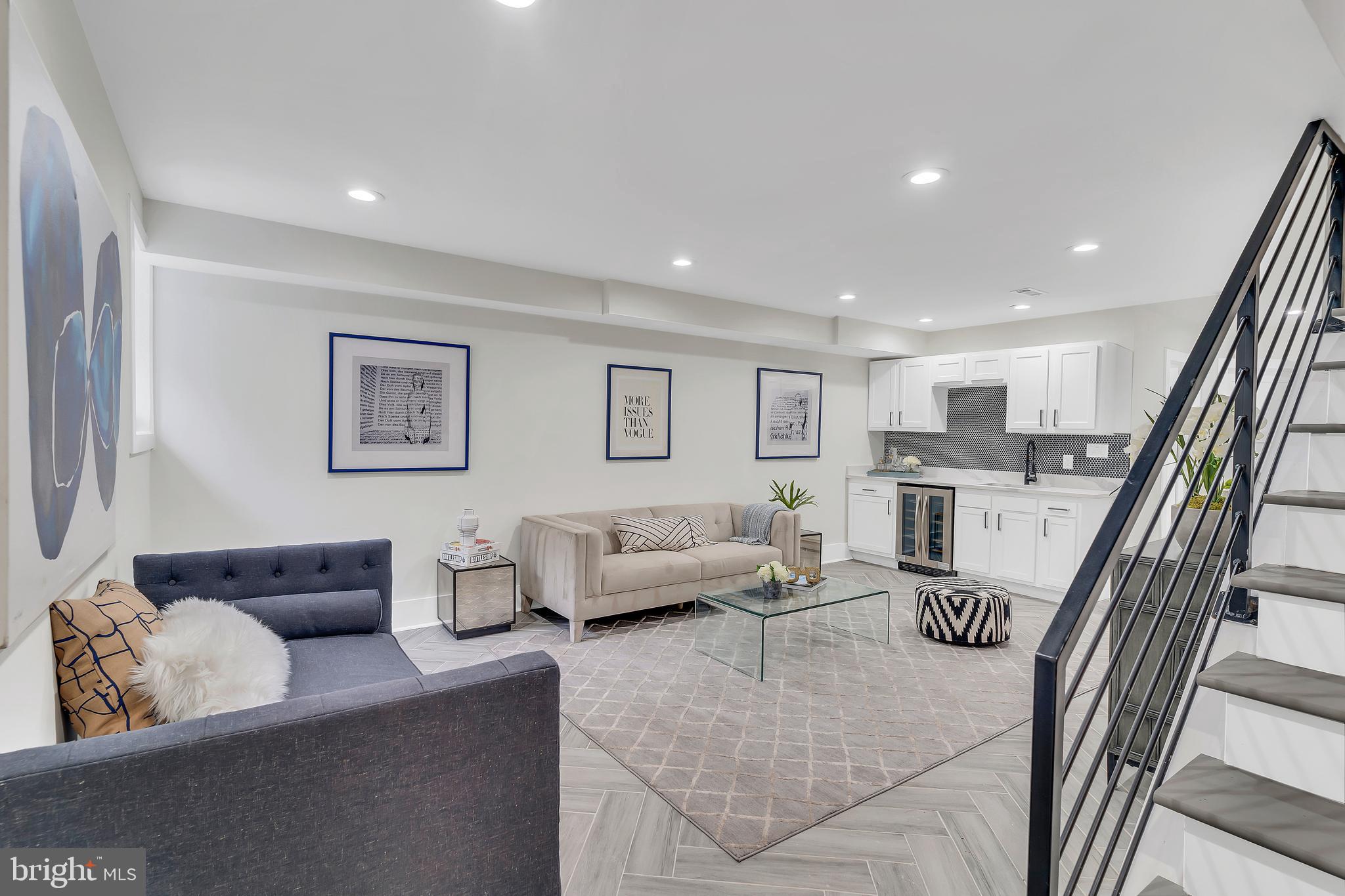 112 Todd Place Northeast Washington, DC 20002 - Photo 55 of 73 a living room with furniture and a couch