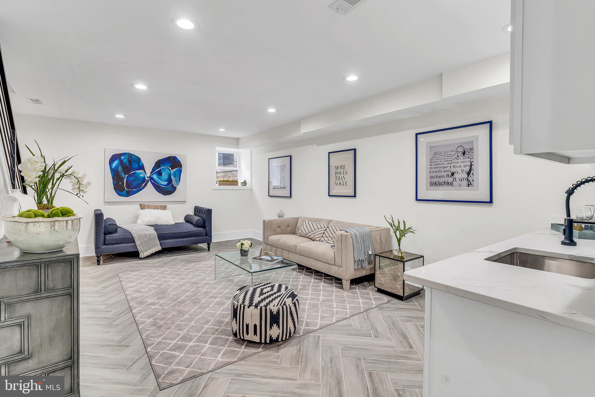 112 Todd Place Northeast Washington, DC 20002 - Photo 62 of 73 a living room with furniture and a couch