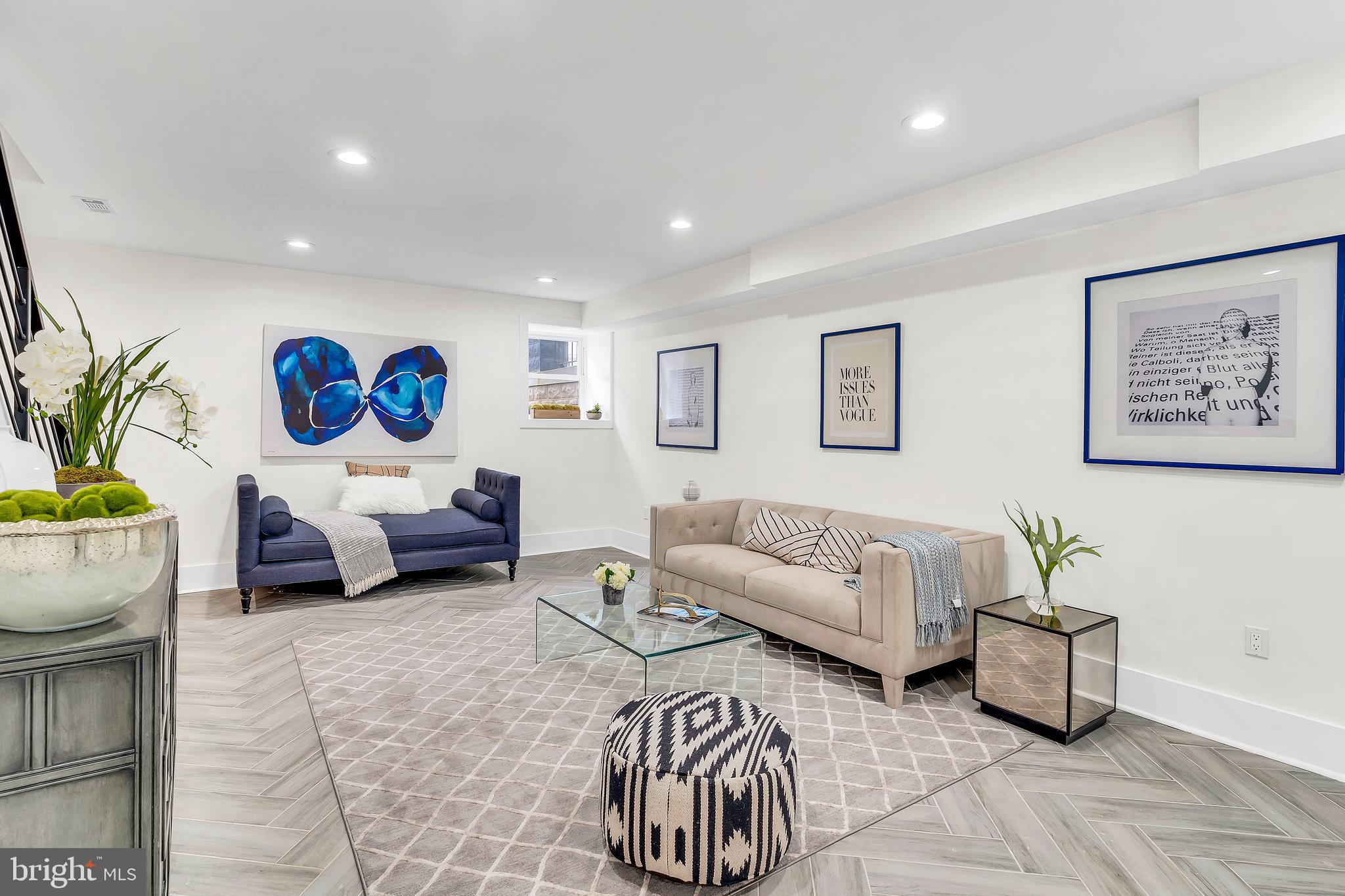 112 Todd Place Northeast Washington, DC 20002 - Photo 63 of 73 a living room with furniture and a couch